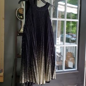 Girl Black & Gold dress